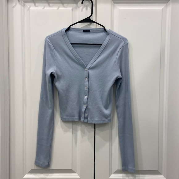 Light Blue Brandy Melville Cardigan 
